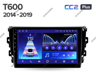 Лот: 20831941. Фото: 1. Магнитола Teyes CC2 Plus Zotye... Автомагнитолы