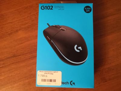 Лот: 15225151. Фото: 1. Мышь проводная Logitech G102 Prodigy. Клавиатуры и мыши
