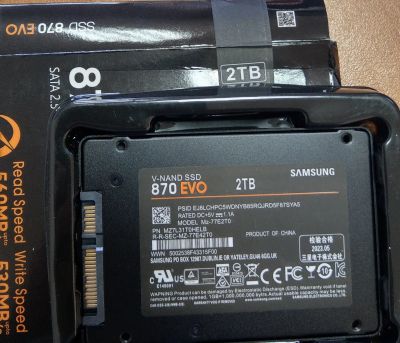 Лот: 22848698. Фото: 1. SSD накопитель Samsung 870 EVO... SSD-накопители