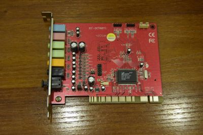 Лот: 10415234. Фото: 1. Звуковая карта 7.1 CMI 8768 PCI. Звуковые карты