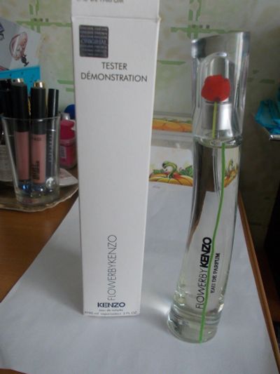 Лот: 13428745. Фото: 1. Flower by Kenzo 90мл тестер *3000... Женская парфюмерия