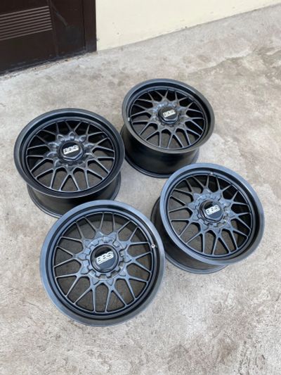 Лот: 15880701. Фото: 1. Олдскул диски BBS Rg r17, 8-9j. Диски