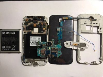 Лот: 9934266. Фото: 1. Samsung Galaxy S4 9500 на запчасти... Микросхемы и платы