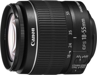 Лот: 6245732. Фото: 1. Canon EF-S 18-55mm f/3.5-5.6 IS... Объективы