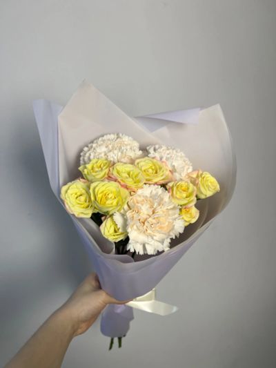 Лот: 25377074. Фото: 1. 5. Букет-комплимент быстрые торги. Свежие цветы
