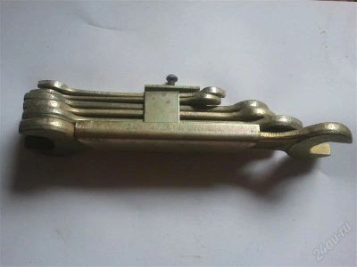Лот: 2010315. Фото: 1. набор из 6 ключей. Ручной инструмент