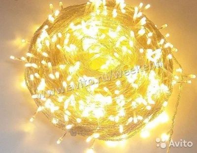 Лот: 10669131. Фото: 1. 500 Led Гирлянда-нить (светодиодная... Гирлянды, шарики, новогодние аксессуары