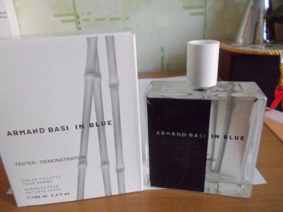 Лот: 11239451. Фото: 1. In Blue от Armand Basi 100мл тестер... Мужская парфюмерия