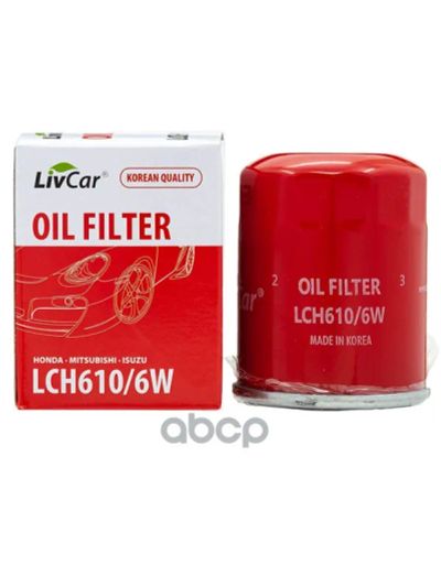 Лот: 24875465. Фото: 1. Livcar Oil Filter Lch610/6W... Расходные материалы