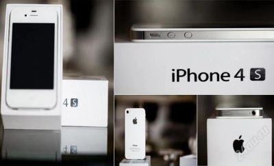 Лот: 2150620. Фото: 1. iPhone 4s (32GB) White обмен на... Смартфоны
