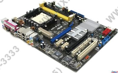 Лот: 7437845. Фото: 1. Материнская плата ASUS M2N-E SLI. Материнские платы