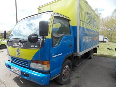 Лот: 5829703. Фото: 1. isuzu elf мебельный фургон 1996... Грузовики, автобусы, спецтехника
