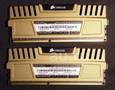 Лот: 19221749. Фото: 1. DDR3 Corsair Vengeance (CMZ8GX3M2A1600C9G... Оперативная память