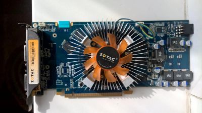 Лот: 7279693. Фото: 1. Видеокарта Zotac GeForce 9800GT... Видеокарты