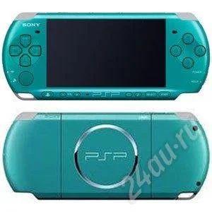 Лот: 316235. Фото: 1. psp 3008 (новая) бирюзовая. Игровые приставки, консоли