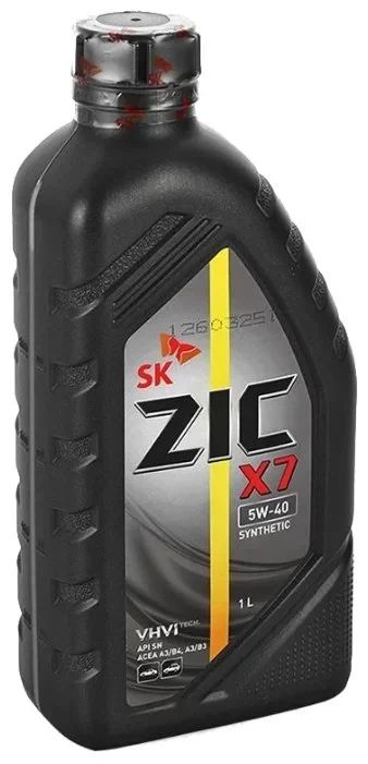 Лот: 16085545. Фото: 1. Масло ZIC X7 5W-40 API SN синт... Масла, жидкости
