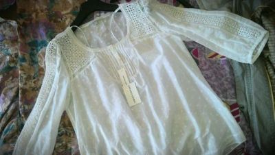 Лот: 3767428. Фото: 1. Новая блузка Gerard DAREL, 44-46... Блузы, рубашки, водолазки