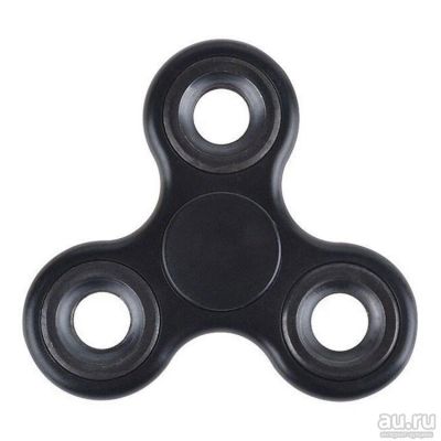 Лот: 9944349. Фото: 1. Спиннер Hand Spinner HS01, черный... Развивающие