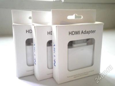 Лот: 2717771. Фото: 1. HDMI Adapter Noosy для ipad,ipad... Другое (смартфоны, связь, навигация)