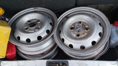 Лот: 20993998. Фото: 1. Японские штампы Honda R13, 4.5J... Диски