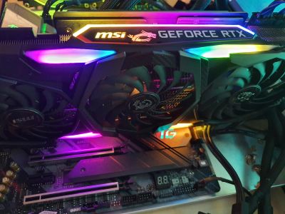 Лот: 18893582. Фото: 1. Видеокарта MSI GeForce RTX 2080... Видеокарты