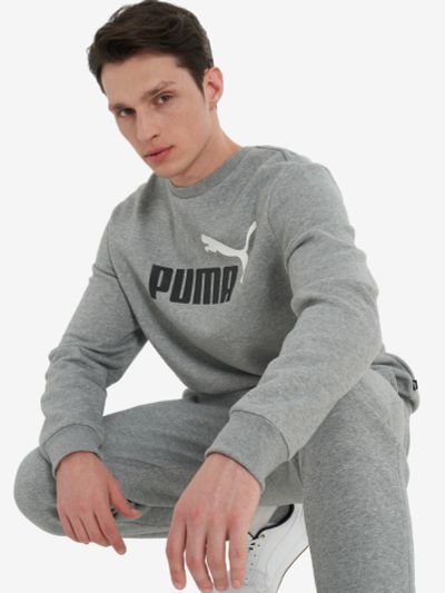 Лот: 23594987. Фото: 1. Свитшот мужской PUMA, Серый. Другое (спортивная одежда)