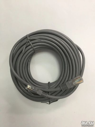 Лот: 17595719. Фото: 1. Патч-корд RJ-45 (m)-RJ-45 (m... Сетевые кабели