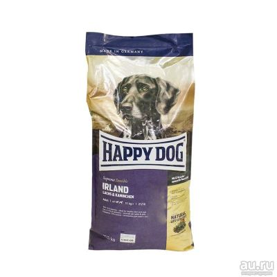 Лот: 10400177. Фото: 1. корм Happy Dog Irland Для Аллергичных... Корма