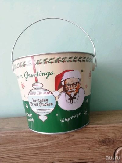 Лот: 13447151. Фото: 1. Ведро баскет KFC. Другое (посуда, кухонная утварь)