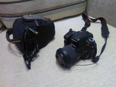 Лот: 3511325. Фото: 1. Sony DSLR-A200 kit 18-70. Цифровые зеркальные