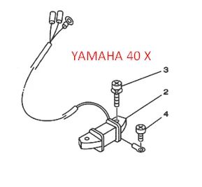 Лот: 21032769. Фото: 1. Катушка освещения Yamaha 40X... Другое (водный транспорт)