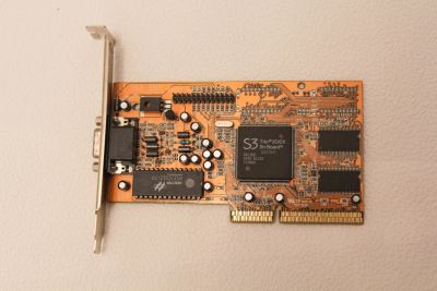 Лот: 4890160. Фото: 1. Видеокарта AGP S3 Trio 3D/2X 4Mb. Видеокарты
