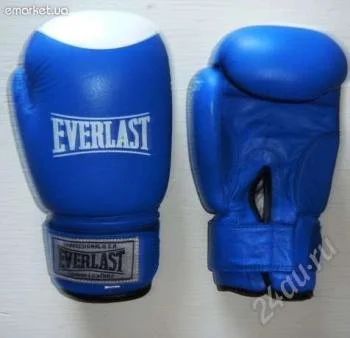Лот: 1649572. Фото: 1. Перчатки боксерские Everlast Professional... Другое (спортивные товары)