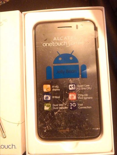 Лот: 3165275. Фото: 1. Alcatel OneTouch Scribe HD 8008D... Смартфоны