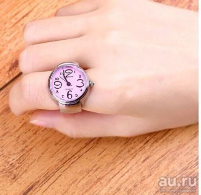 Лот: 10346844. Фото: 1. Кольцо часы два в одном. Кольца, перстни