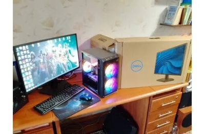 Лот: 25356672. Фото: 1. Игровой мощный ПК Core I5-12400... Компьютеры в сборе