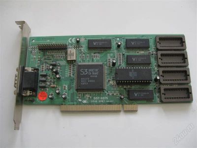 Лот: 785564. Фото: 1. Видеокарта S3 Virge/DX PCI. Видеокарты