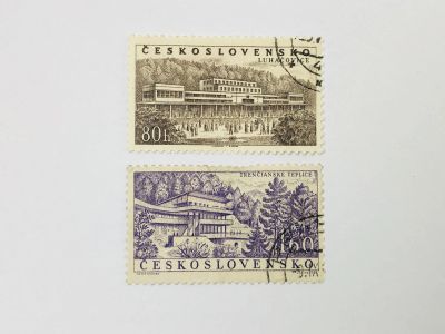 Лот: 23593880. Фото: 1. Чехословацкий курорт. Лугачовице... Марки