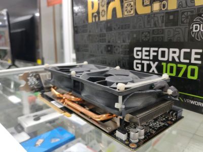 Лот: 19125271. Фото: 1. Видеокарта GeForce GTX 1070 (PALIT... Видеокарты