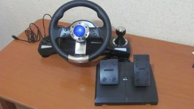 Лот: 4584713. Фото: 1. Oklick W-3 Sportline. Рули, джойстики