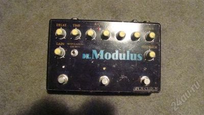 Лот: 505722. Фото: 1. delay/tremolo drModulus. Гитарные эффекты и комбоусилители