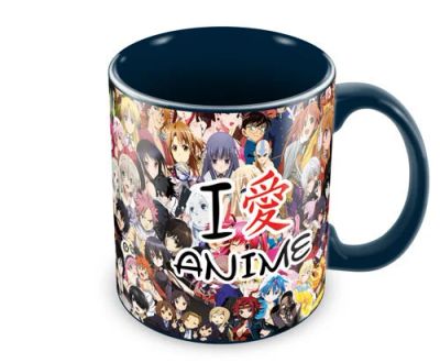 Лот: 10623610. Фото: 1. Кружка I Love Anime арт. 004038002... Другое (коллекционирование, моделизм)