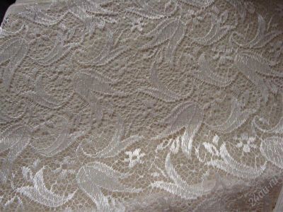 Лот: 2353747. Фото: 1. ткань гипюр 280х60. Ткани, нитки, пряжа