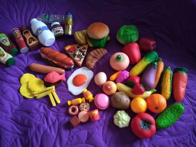 Лот: 16725709. Фото: 1. Пакет игрушечных продуктов. Куклы и аксессуары