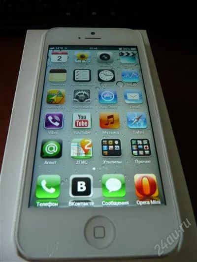 Лот: 2765484. Фото: 1. Iphone 5 супер копия, ОС Андройд. Смартфоны