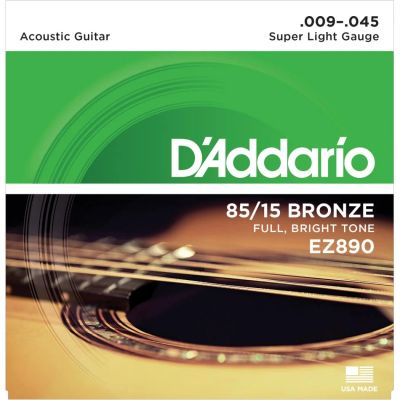 Лот: 8923014. Фото: 1. Струны D`addario EZ890, 009 -... Другие струнные