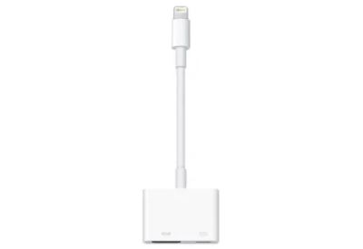 Лот: 6707680. Фото: 1. Адаптер Apple Lightning Digital... Дата-кабели, переходники