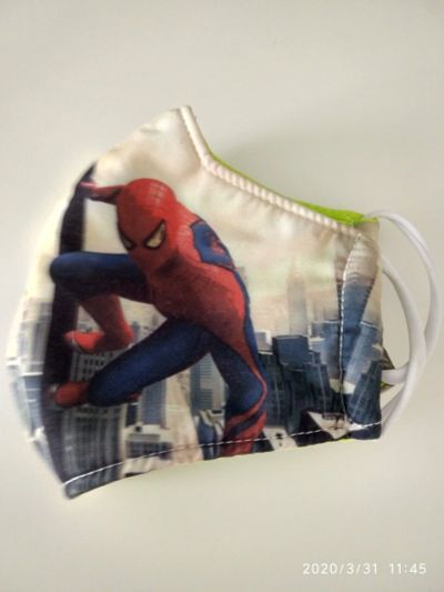 Лот: 15767803. Фото: 1. Маска Spiderman из Вьетнама. Антисептики, защитные средства, медицинские маски