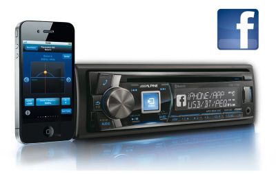 Лот: 3131571. Фото: 1. Alpine CDE-177BT - CD/USB ресивер... Автомагнитолы