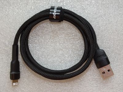 Лот: 19486892. Фото: 1. Кабель Essager 2.4А LED USB-A... Дата-кабели, переходники